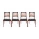 Série de 4 chaises danoises