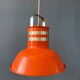 Suspension Space Age in orange/red metal