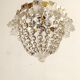 Classic crystal ceiling lamp France 1950s