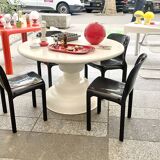 Set de 4 chaises Selene marron Magistretti Artemide