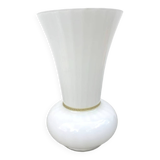 White opaline vase
