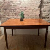 Vintage extendable rosewood dining table