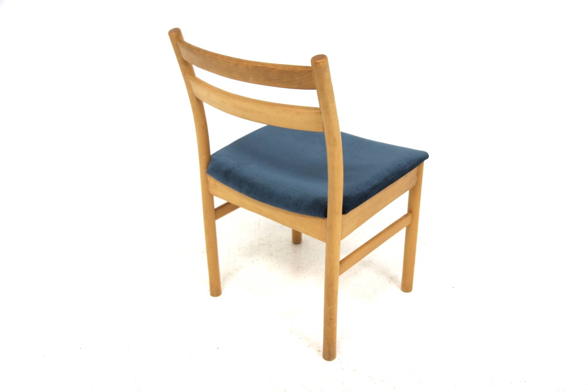 Set of 4 Scandinavian beech chairs, Sweden, 1960