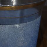 Blue granite vase
