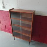 Vintage library showcase