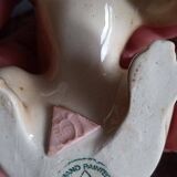 Royal dux - porcelain dog - h 11.5 cm - pink triangle mark
