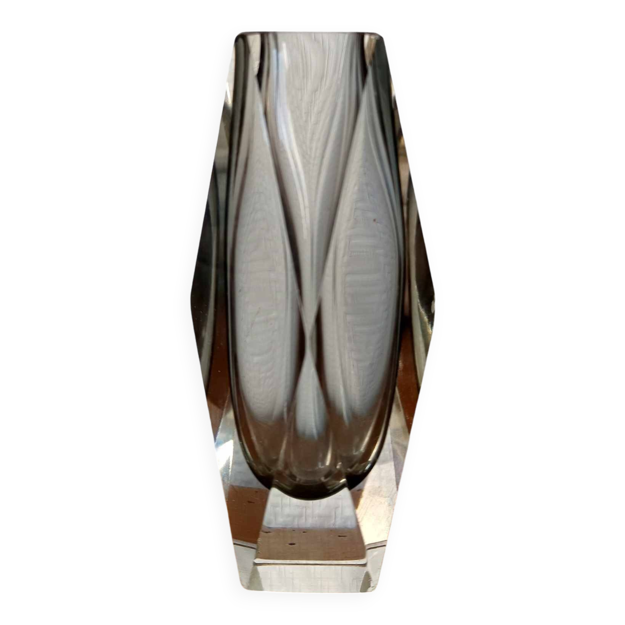 Soliflore vase sommerso Murano 1960