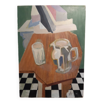 Cubist still life