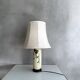 Vintage lamp, table lamp with ceramic base, mid-century floor lamp