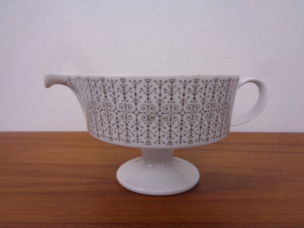 Porcelain Sauce Boat by Tapio Wirkkala for Rosenthal, 1960s