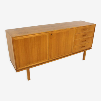 Enfilade scandinave en noyer, Suède, 1960