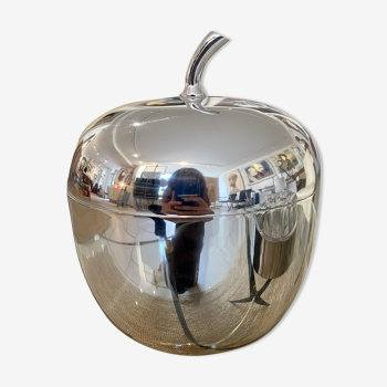 Pomme à glaçons en métal - années 70