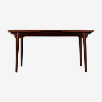 Danish gunni extendable rosewood model 54 dining table for Omann Jun Møbelfabrik, 1960s