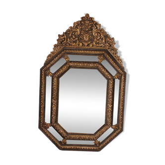 Large mirror with shutters from the 19th century - Netherlands