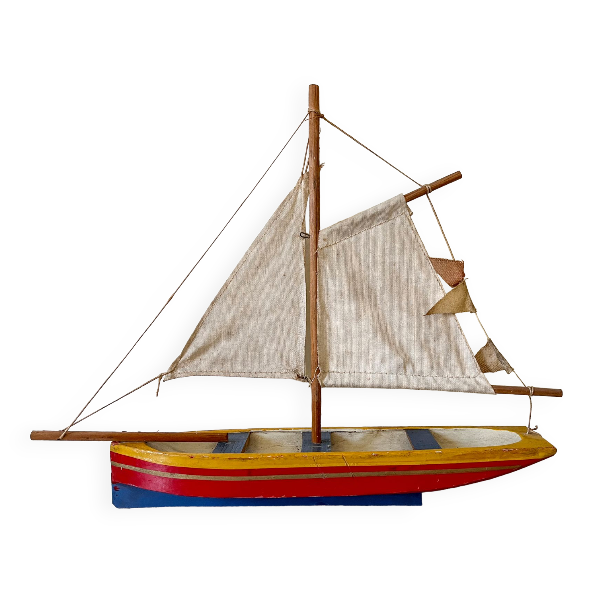 ANCIEN GRAND VOILIER de bassin GIRAUD SAUVEUR F27 Très Bel état. L