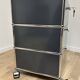 USM Haller rolling cabinet in Anthracite Grey