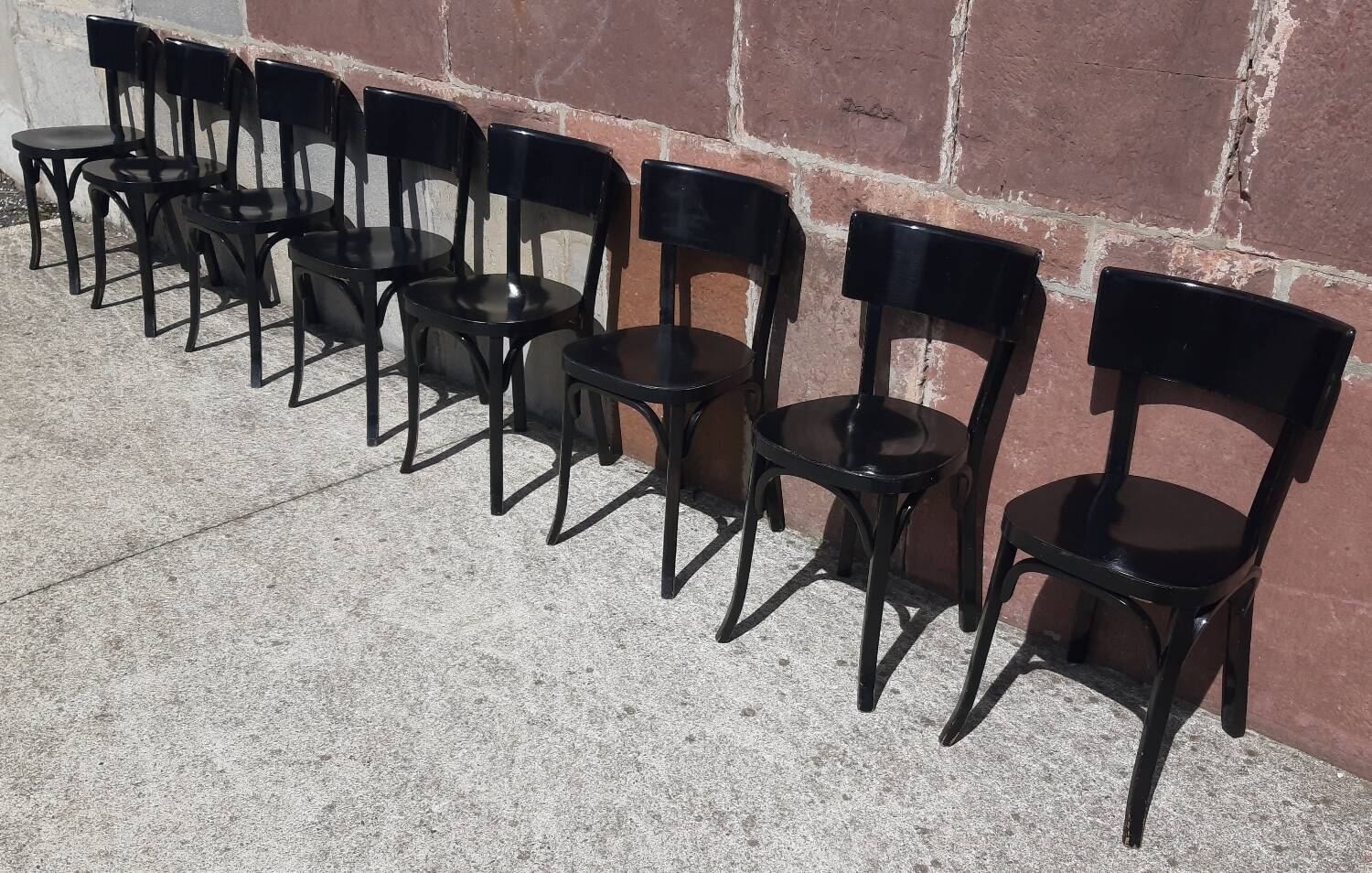 Baumann bistro chairs (Set of 8)