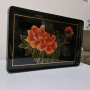 Vintage service platter in Japanese style from the 70s/80s.