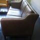 Leather sofa in brown leather from Denmark
