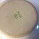 Sandstone salad bowl 23,5cm diameter vintage flat hollow