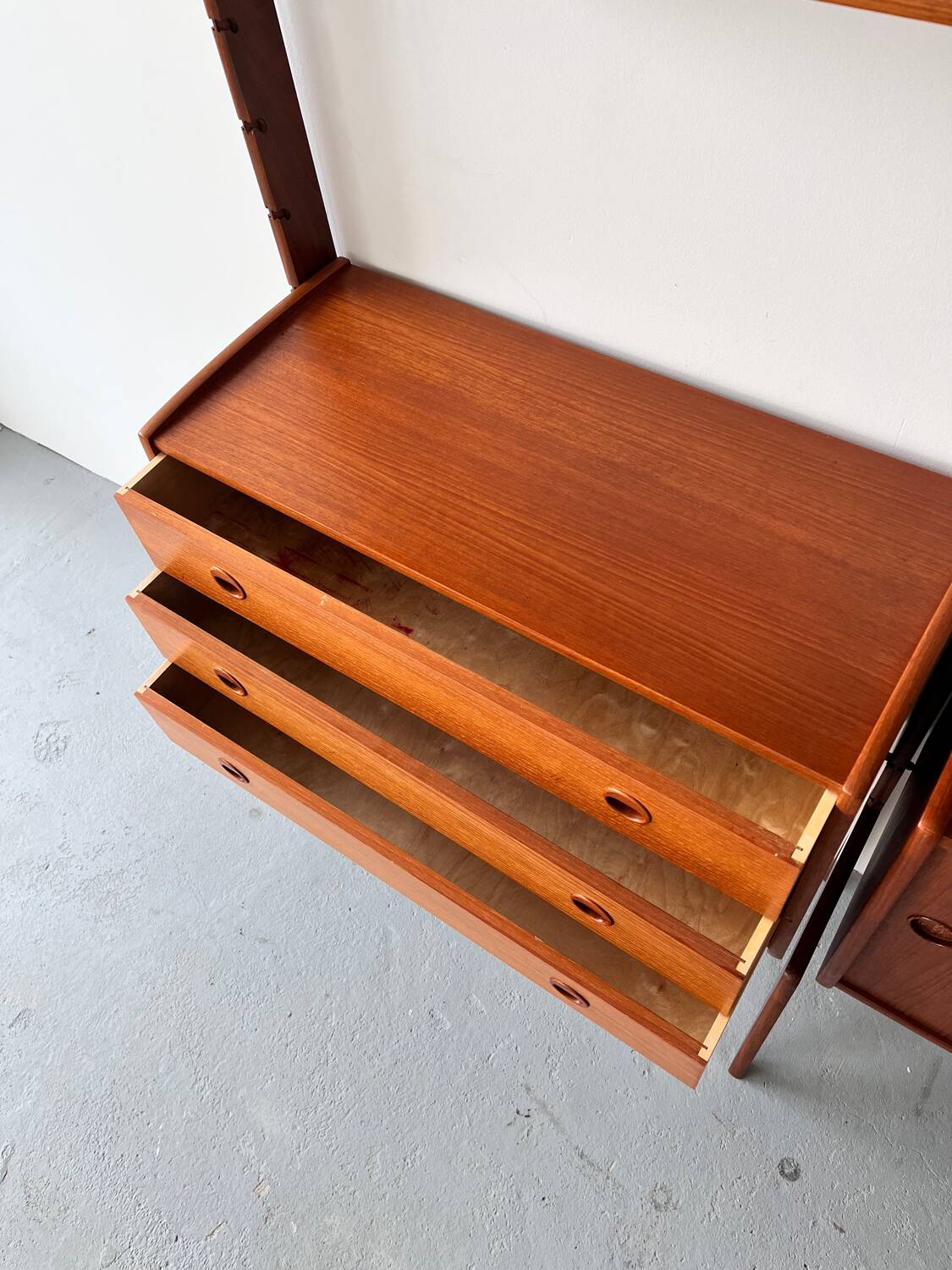 Scandinavian Mid Century Teak Bookcase, Norway 1960’s