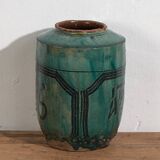 Ancient Chinese vase with octagonal frame (circa 1820) #18