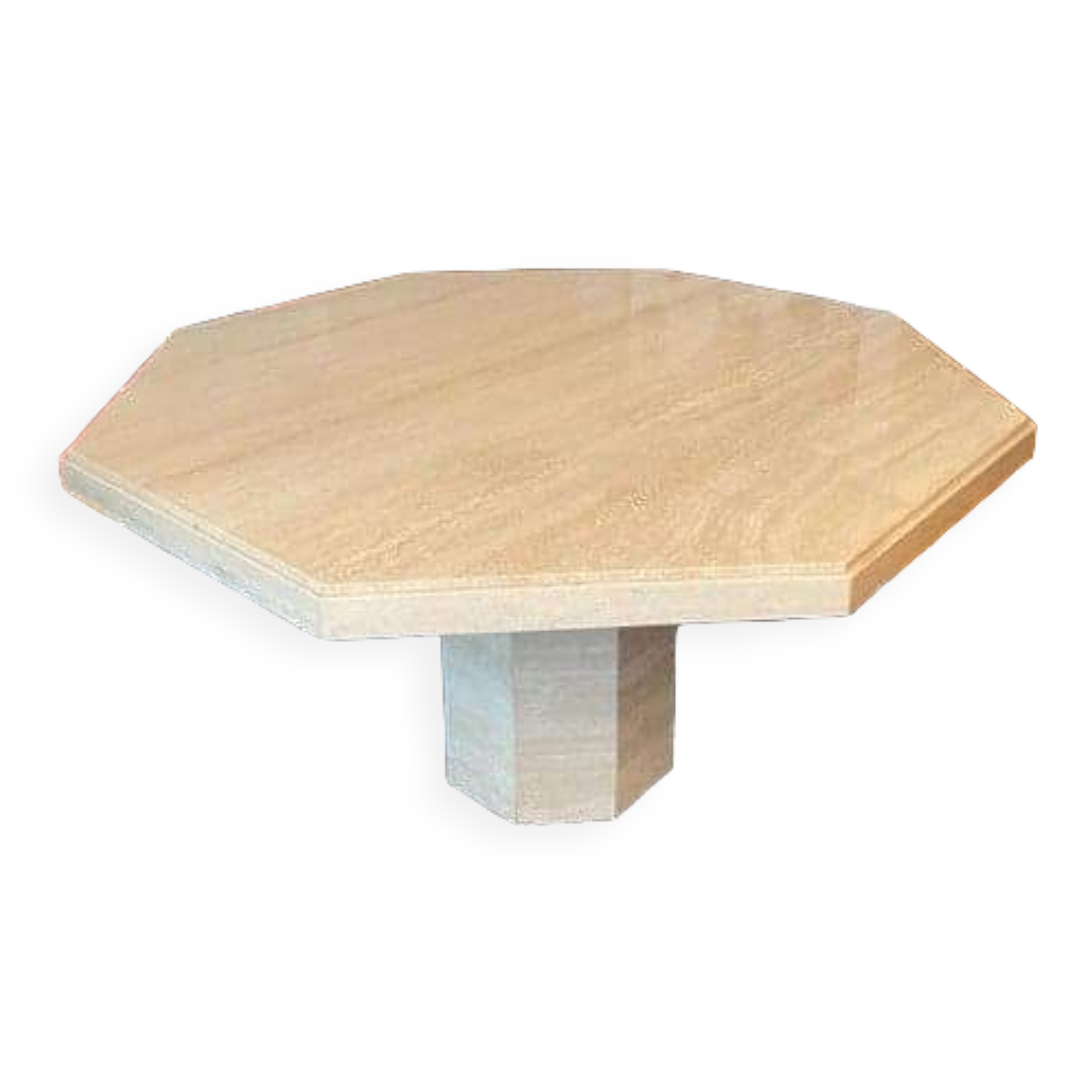 Travertine table