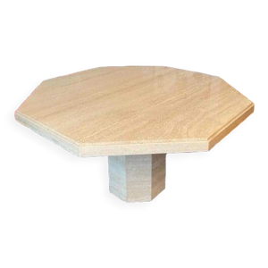 Table en travertin