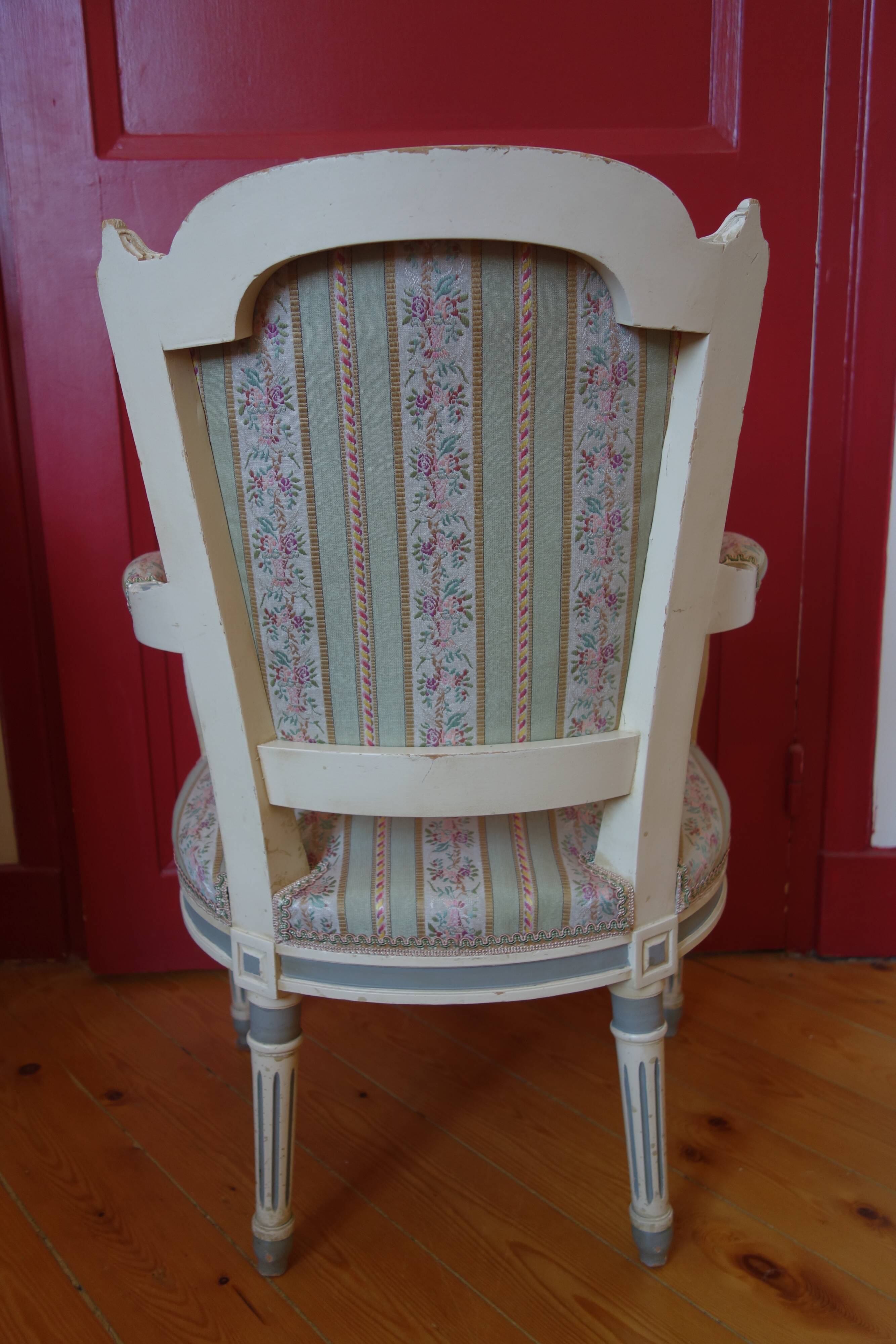 Old Louis XVI style child chair