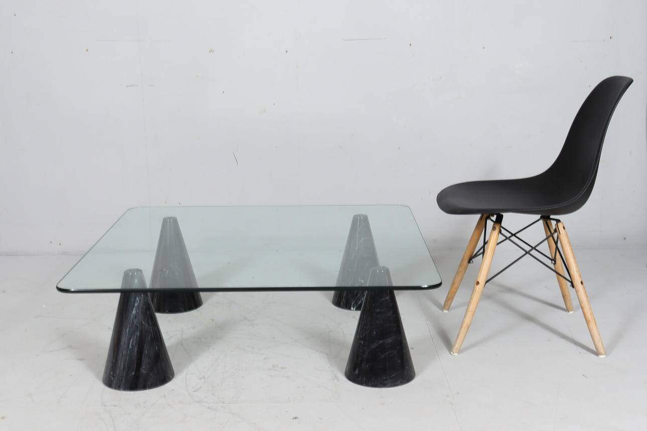 Massimo/Lella Vignelli. In the style of. Coffee table, marble, Italy, 1980s.