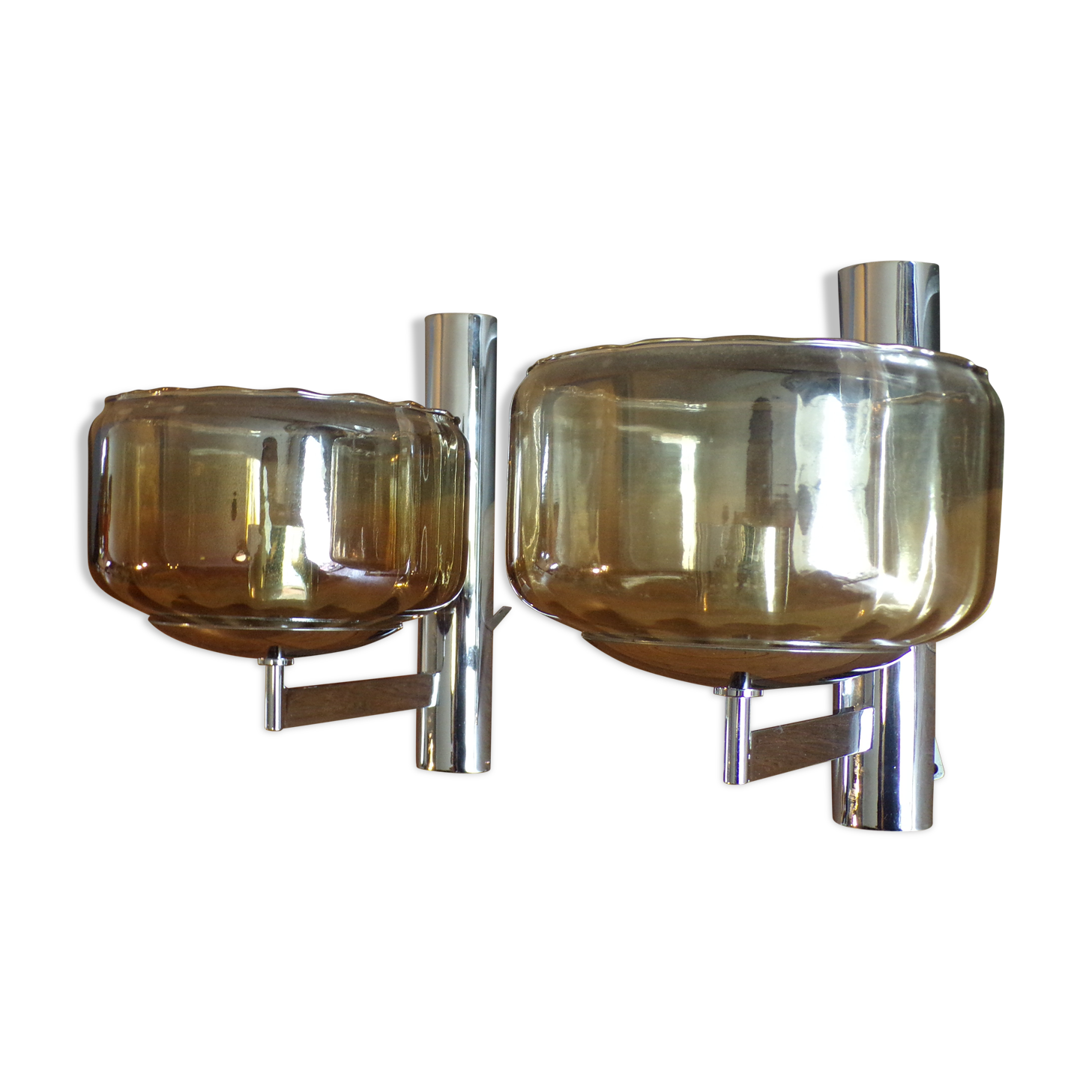 Pair of Sciolari House wall sconces