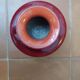 Vase Zaalberg Holland vintage 1960 red