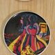 Coasters by the artist Guillaume Cornelis, known as Corneille, from 2001.
