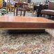Table basse en loupe d'orme