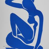 Henri Matisse: Blue Nude III, signed lithograph