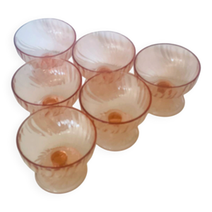 6 grandes coupes à glace - luminarc