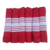 6 serviettes de table basque euskadi