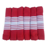 6 serviettes de table basque euskadi