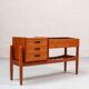 Arne Wahl Iversen plant bench chest of drawers vintage teak Danish 60s