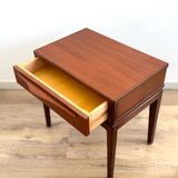 1960s teak bedside table