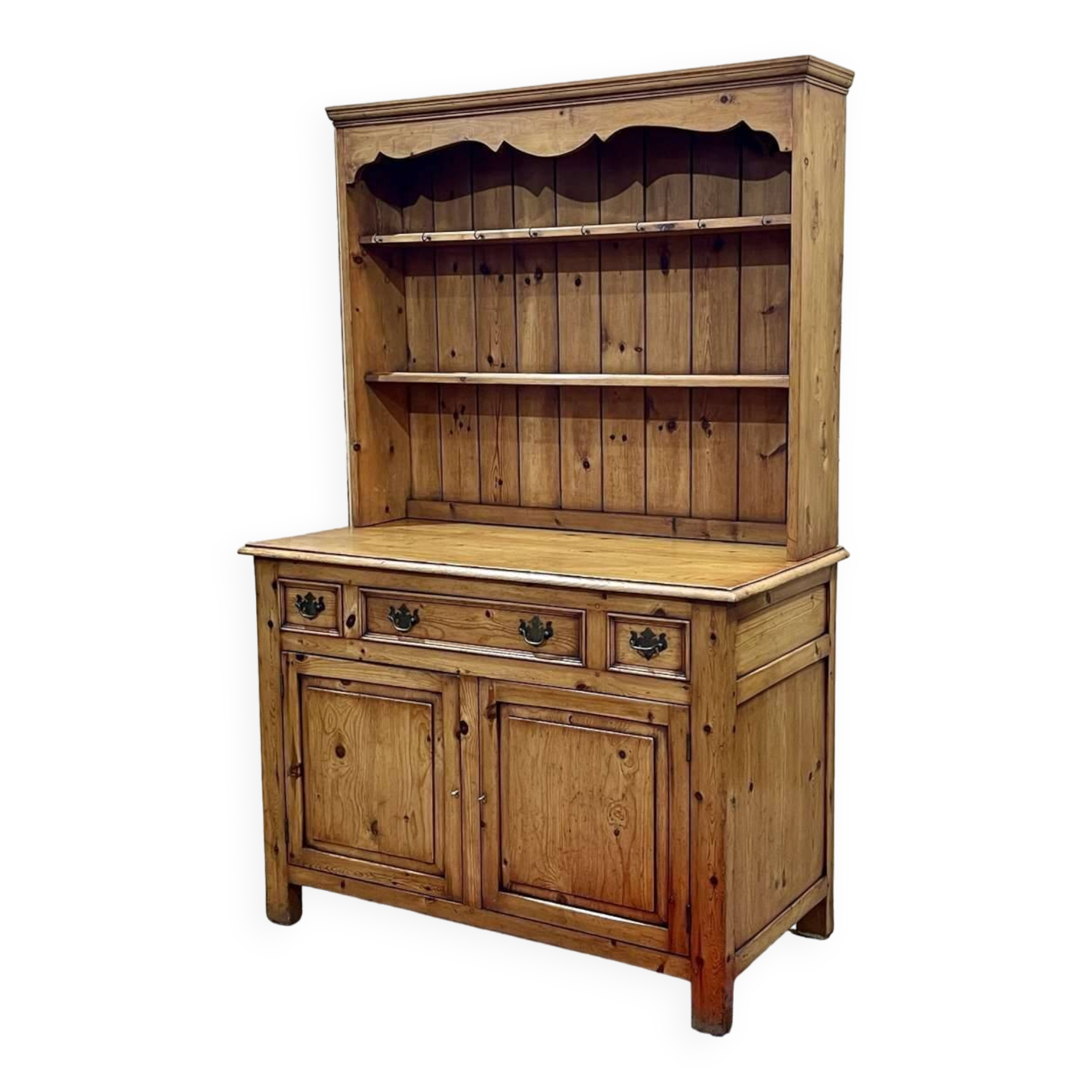 1950s English pine dresser