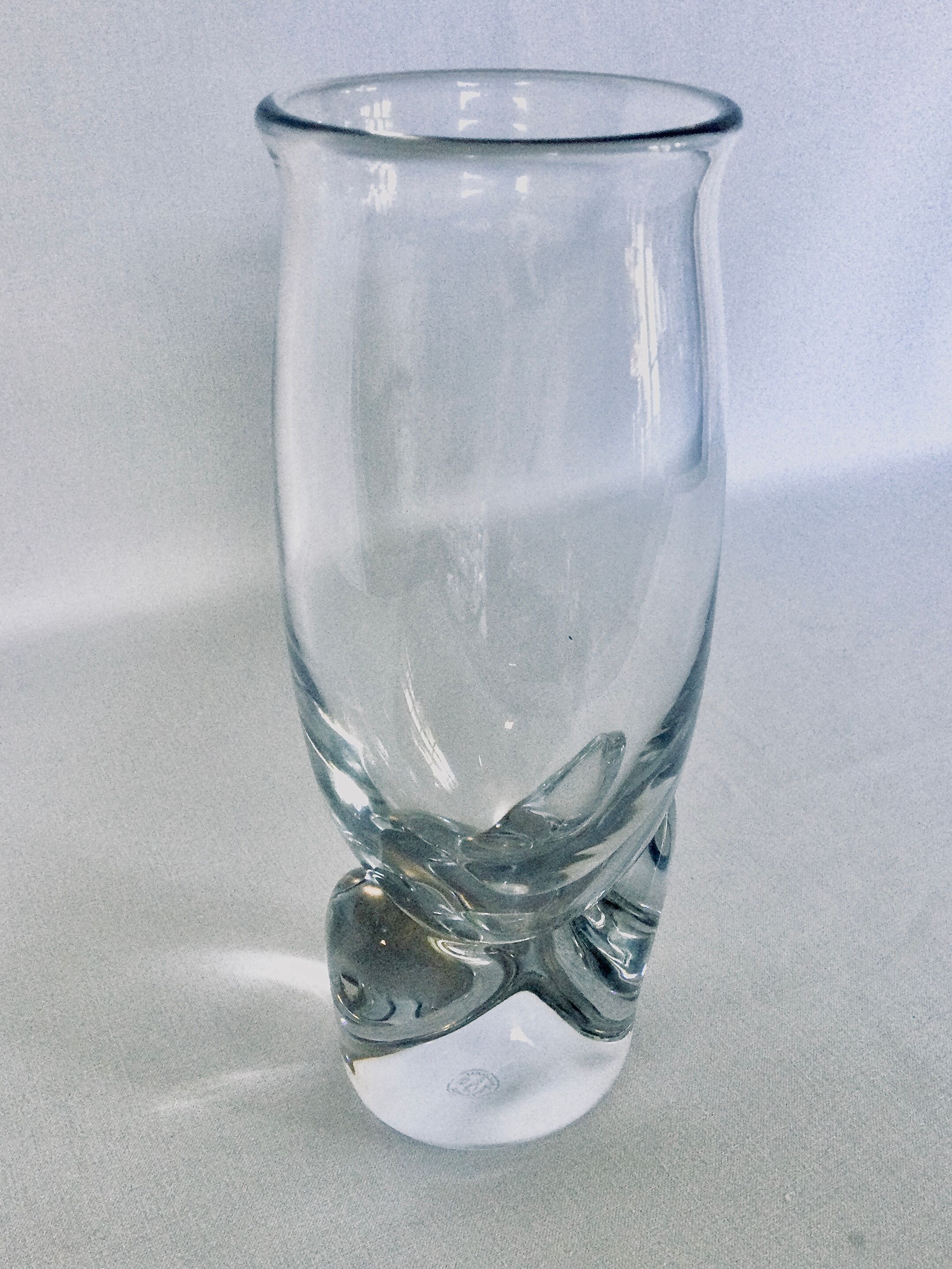 Baccarat crystal vase