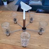 Mid century chandelier 6 lights