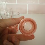 Set de 4 verres shooter Arcoroc en Verre Rose
