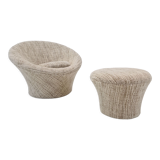 Mushroom Armchair and Ottoman by Pierre Paulin for Artifort, 1960s