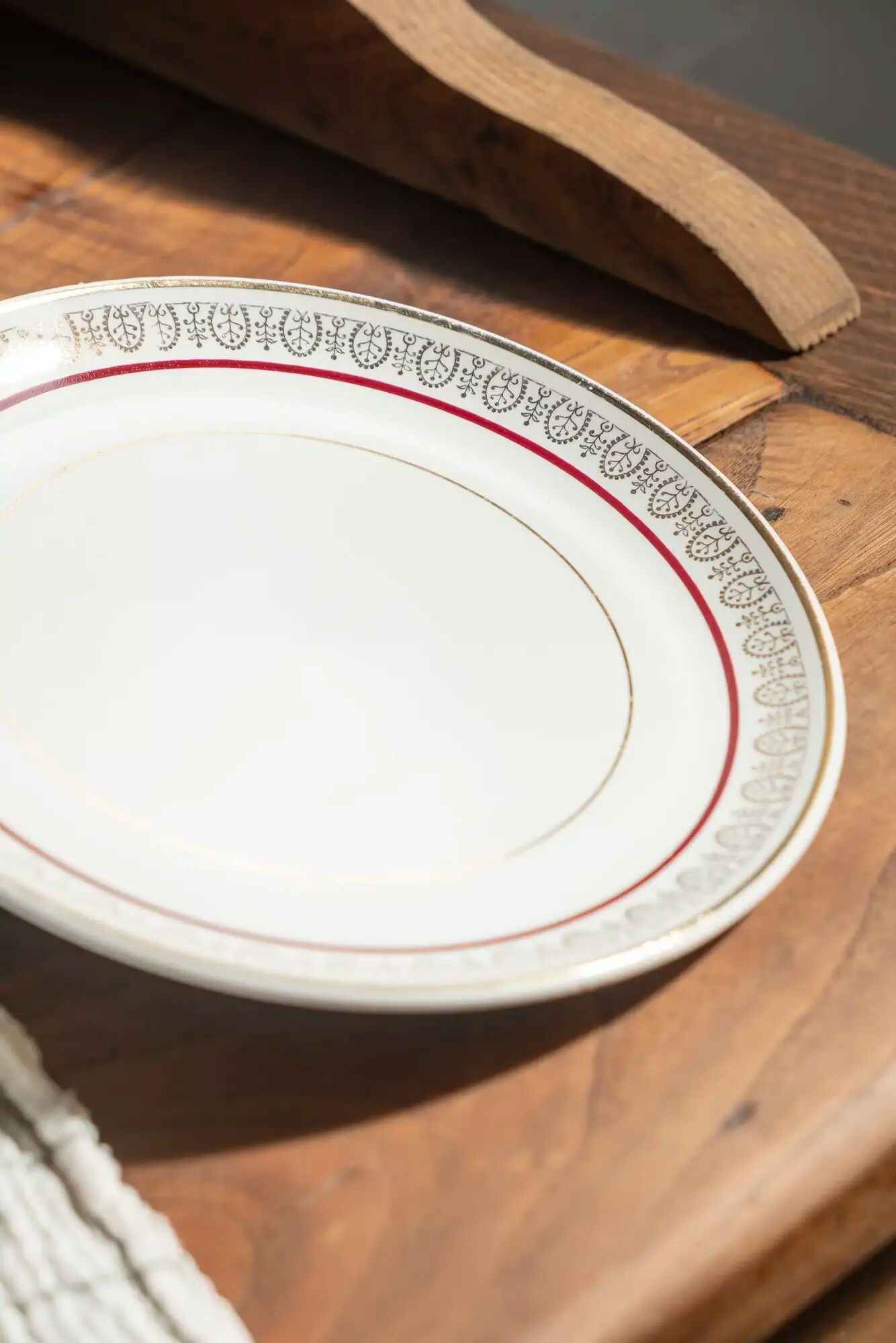 Set of 4 dessert plates "Marianne"