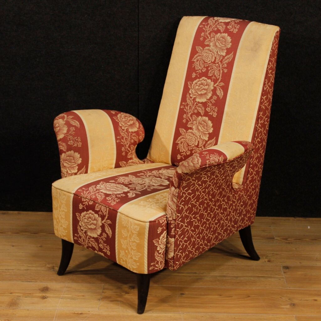 Italian Chair in fabric flowers