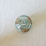 Sulphide / glass pear paperweight Mdina Islands of Malta