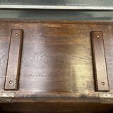 Solid wood chest