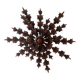 Wooden sunflower decoration Poland 60s